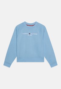 Tommy Hilfiger - ESSENTIAL EMBROIDERED - Ikdienas džemperis - vessel blue Miniatūras attēls 1