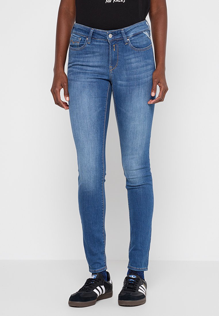 Replay Jeans Skinny Fit blauw Replay Jeans Skinny Fit blauw