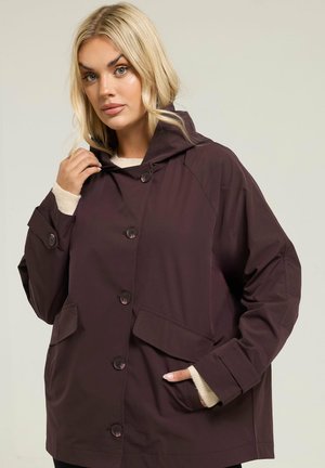 Parka - burgundy