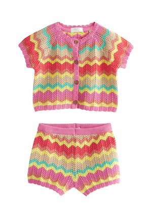 SET  - REGULAR FIT - Rövidnadrágok - ecru marl
