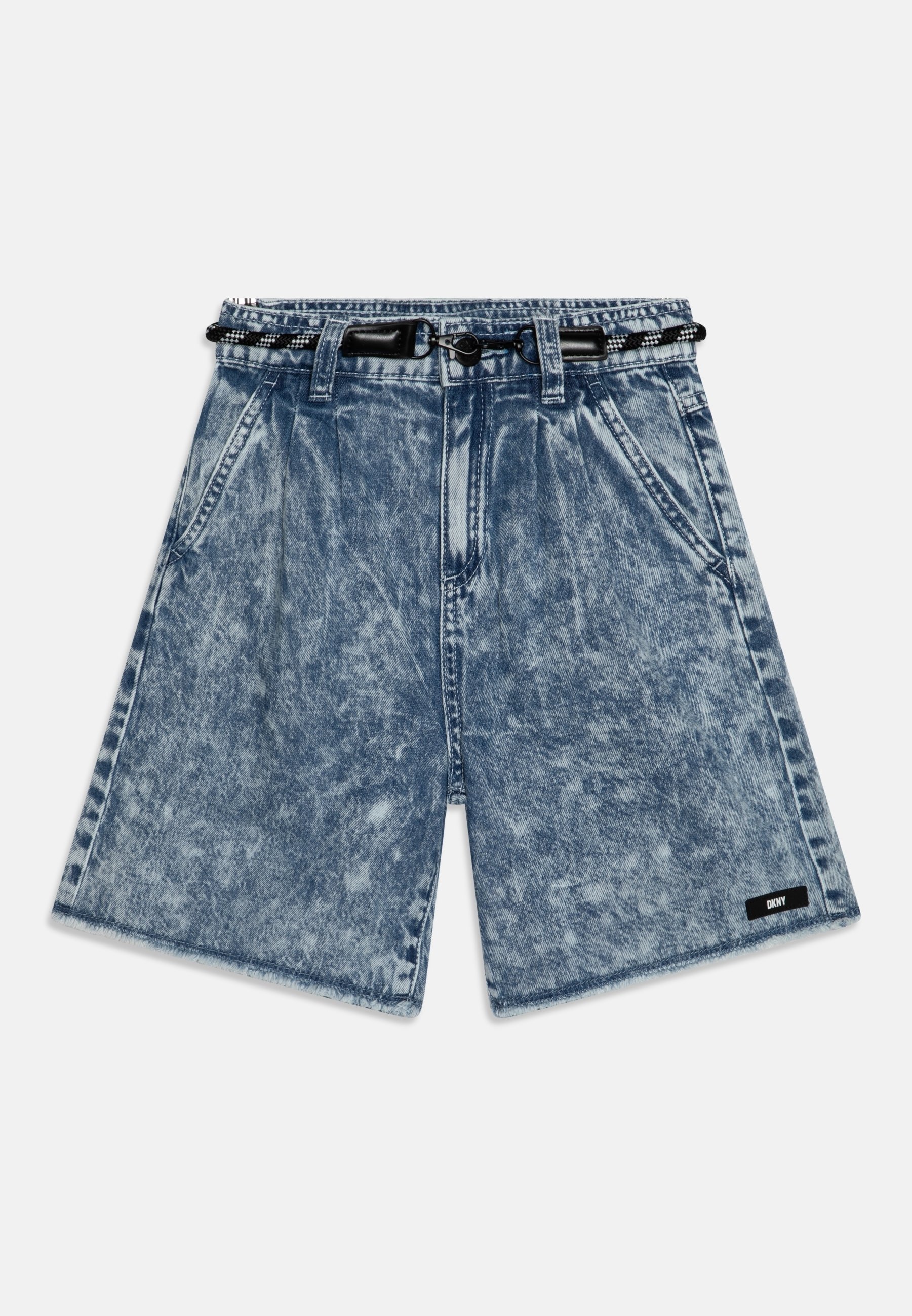 Short En Jean Noir DKNY Pour Fille, Taille 10, Slim, Style Bermuda, Neuf Sans étiquette