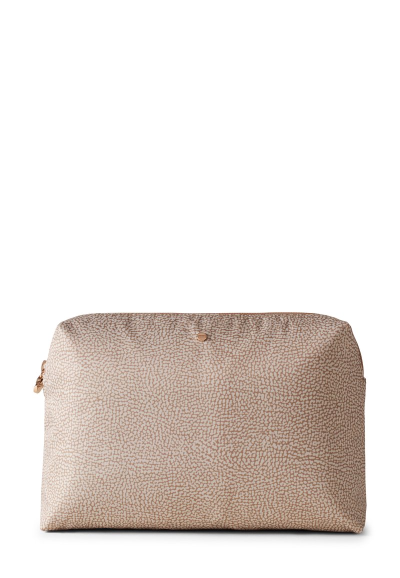 Borbonese MEDIUM  OP  - Kosmetiktasche - sand