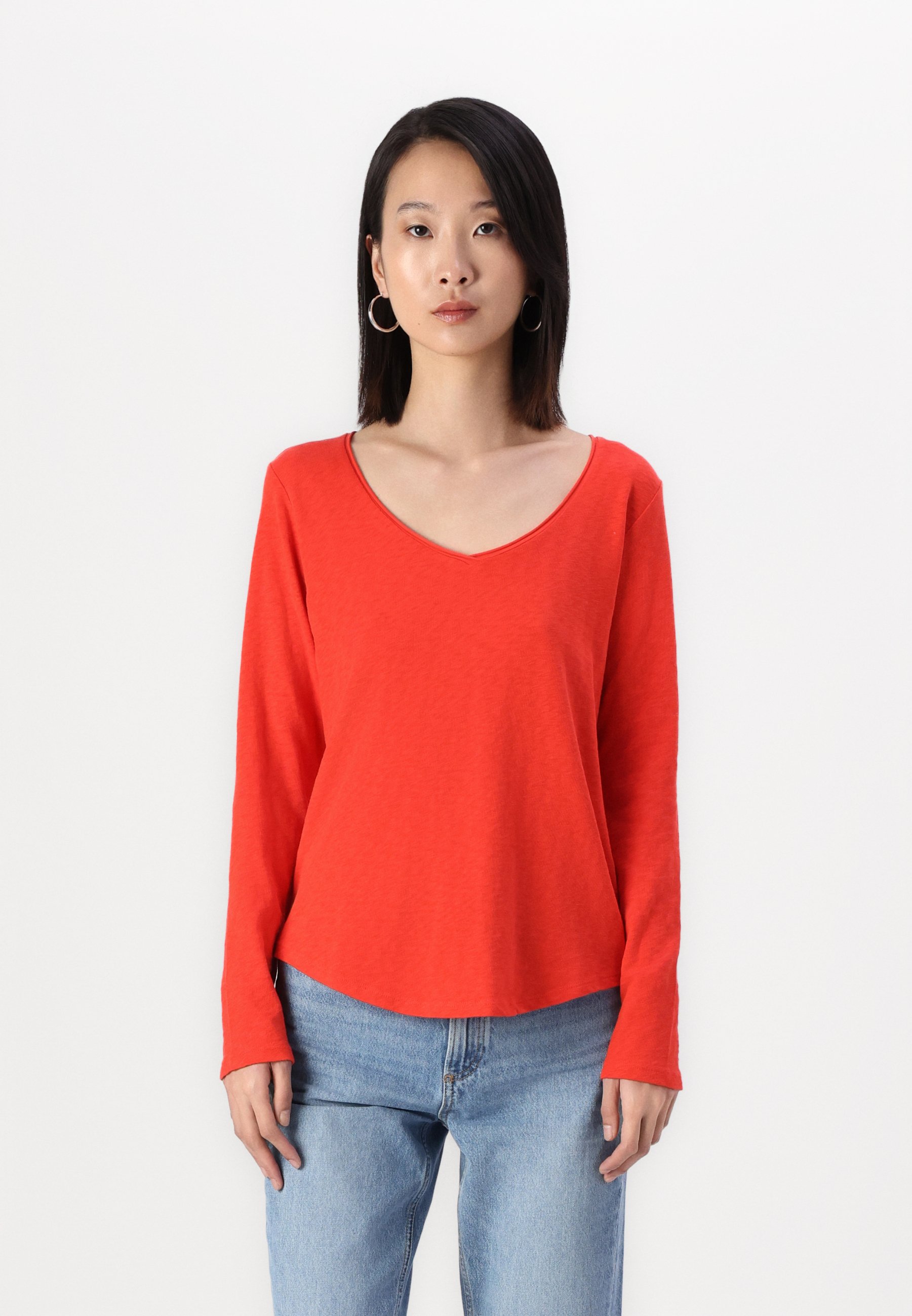 Marc O'Polo DENIM LONG SLEEVE - Top s dlouhým rukávem