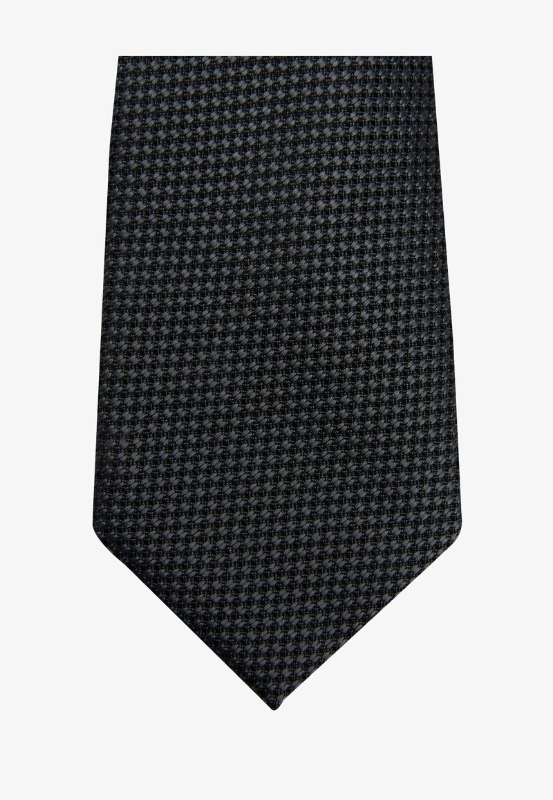 Next SIGNATURE TEXTURED - Tie - Charcoal Grey