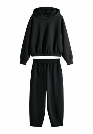 REGULAR FIT - BARREL JOGGER SET - Trening - black