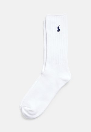 Polo Ralph Lauren CREW - Socks - white/navy