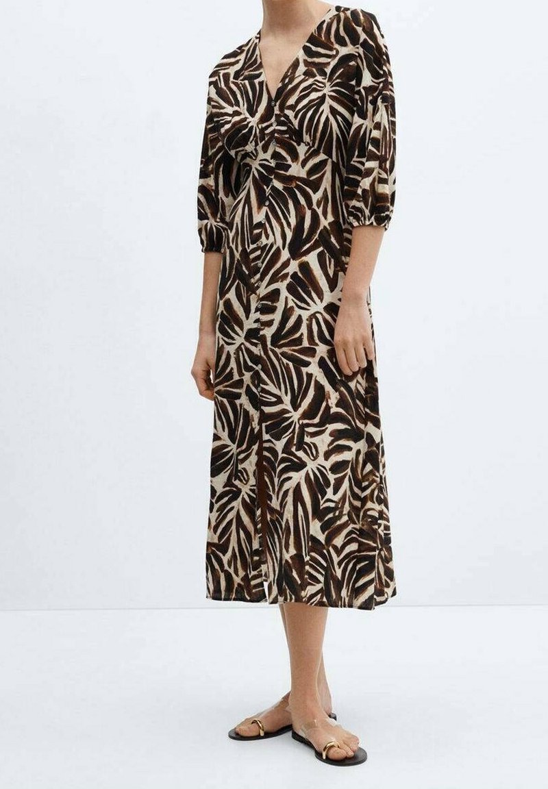 Mango Denní šaty - off-white