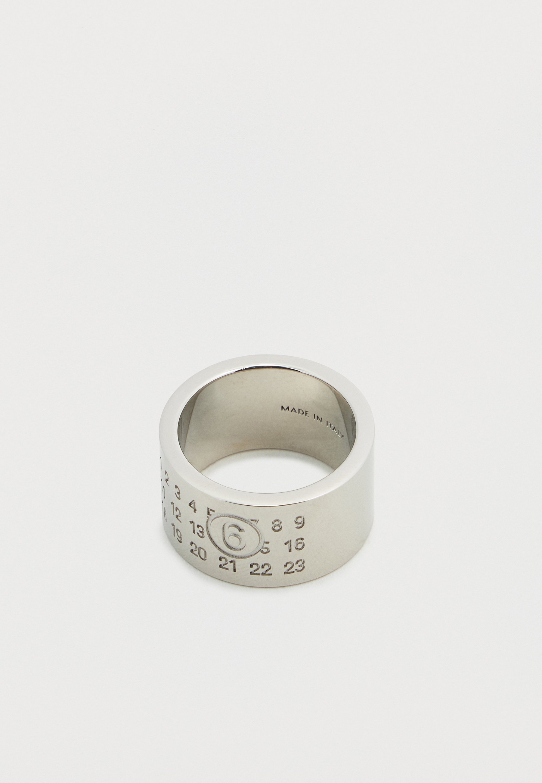 MM6 Maison Margiela MINIMAL LOGO UNISEX - Inel - silver-coloured