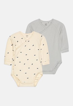 2-PACK NEWBORN - Body - light dusty blue