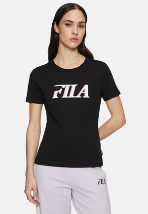 Fila LIER - Printtipaita - black