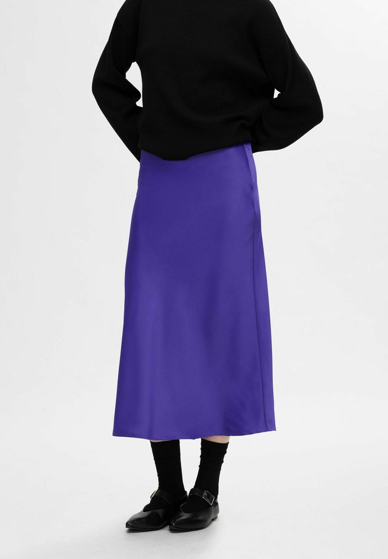 Selected Femme SLFLENA - Falda acampanada - liberty