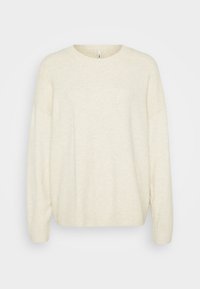 ONLRENE LIFE O NECK  - Strickpullover - birch melange