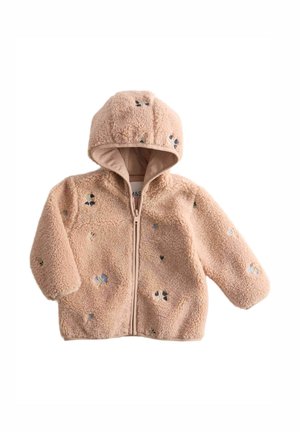 BORG FLORAL EMBROIDERED HOODED - Veste polaire - neutral