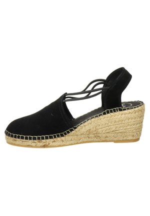 Toni Pons, Sandalen met plateauzool - zwart