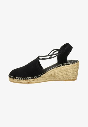 Toni Pons, Sandalen met plateauzool - zwart