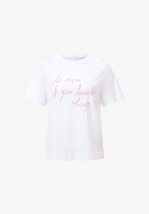 Rich & Royal T-shirt imprimé - white