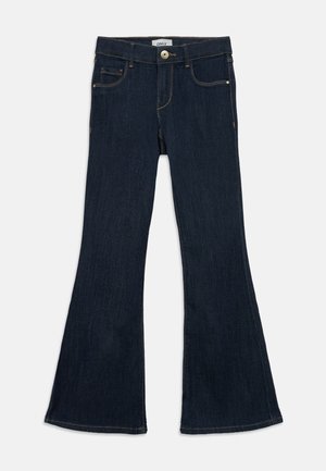 KOGRAIN - Flared Jeans - dark blue denim