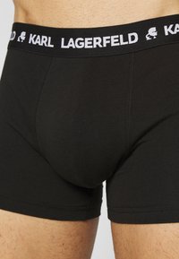 KARL LAGERFELD LOGO MONOCHROME TRUNKS (PACK OF 3) - Chiloți boxer - black/grey/white