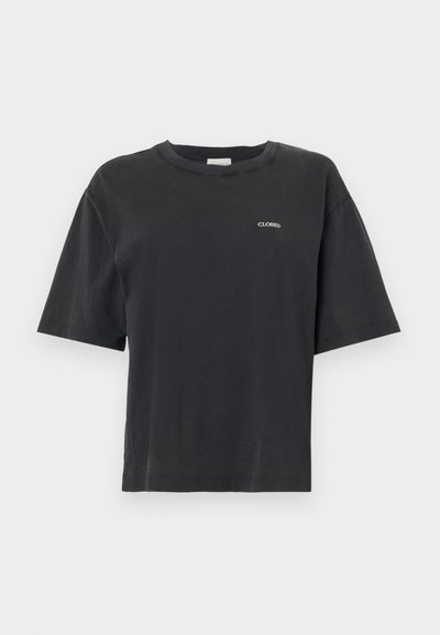 CLOSED RELAXED - T-shirt - bas - black