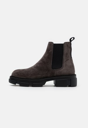 Plateaustiefelette - dark grey