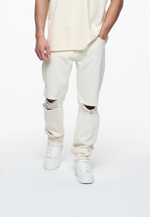 Jean droit - off-white