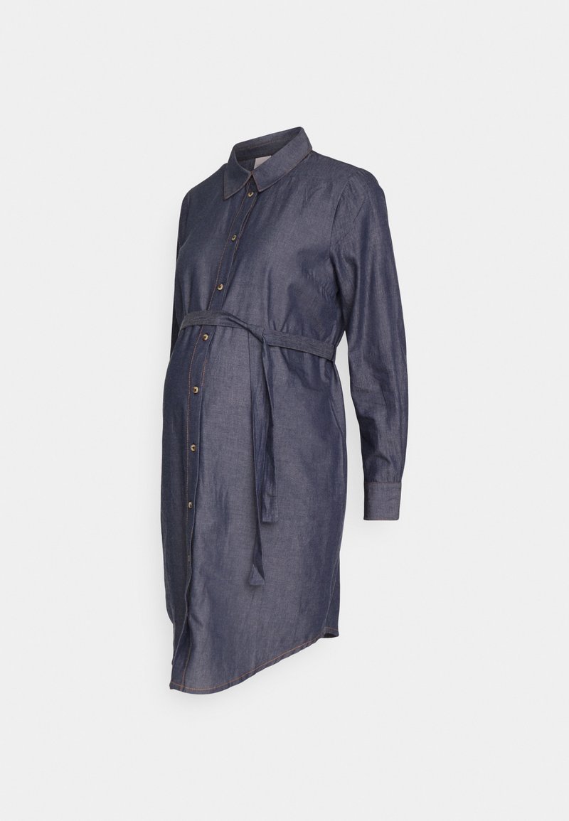 MAMALICIOUS MLNATALIA LIA Shirt dress medium blue/blue denim