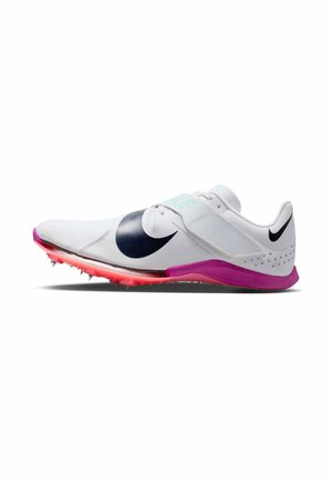 ATHLETICS JUMPING LONG JUMP ELITE - Chaussures à crampons - white bright crimson obsidian