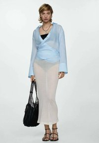 Mango LIRIO - Bluza - light blue