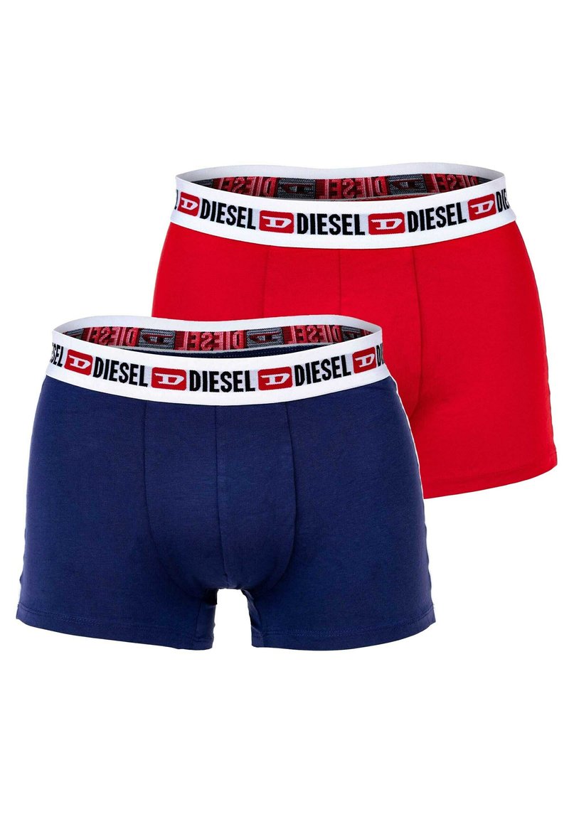 Diesel 2ER PACK  - Boxerbriefs - blau rot