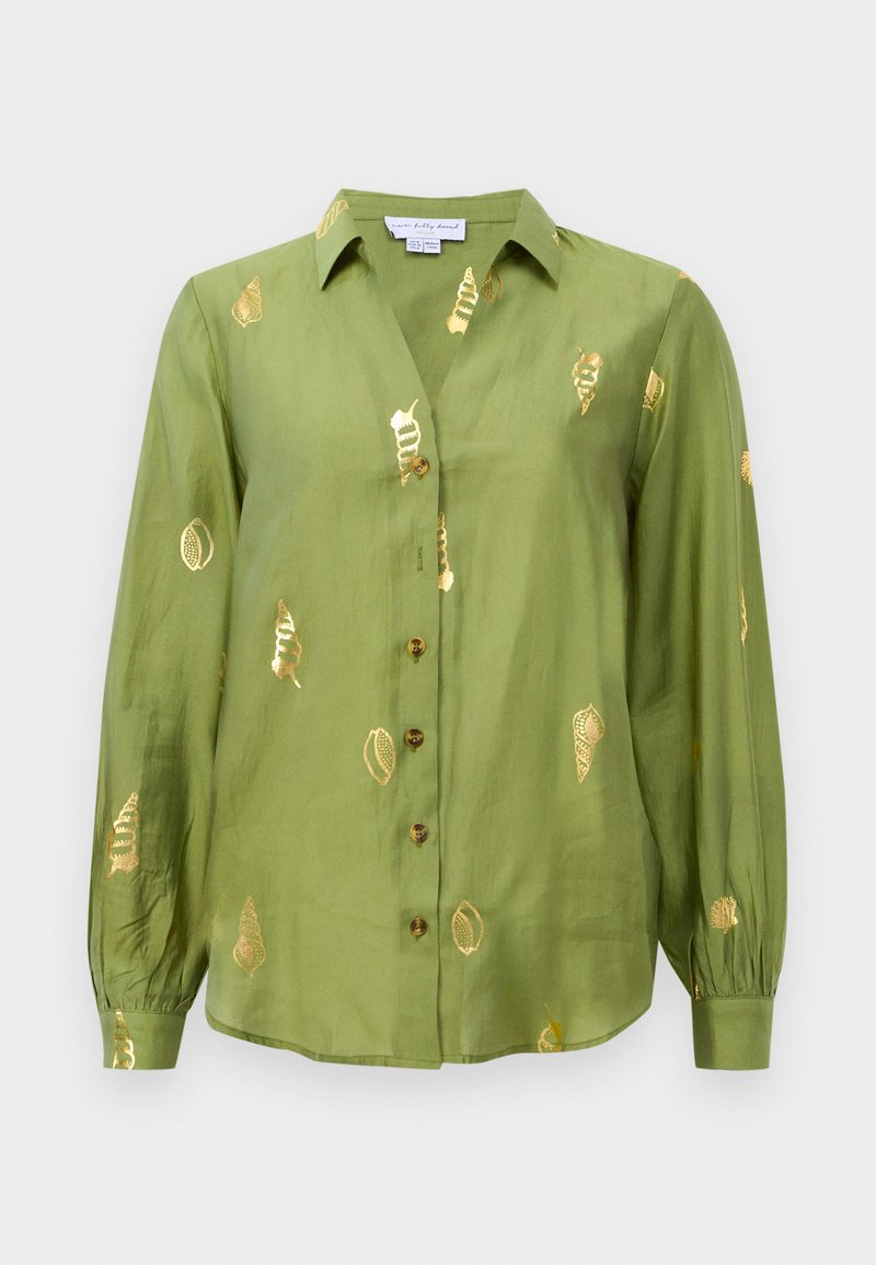 Never Fully Dressed Overhemdblouse groen Never Fully Dressed Overhemdblouse groen