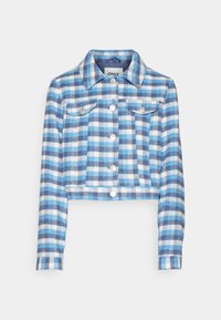 ONLHAWAII JACKET  - Sommerjakke - blissful blue checks/vintage indigo /moonbeam