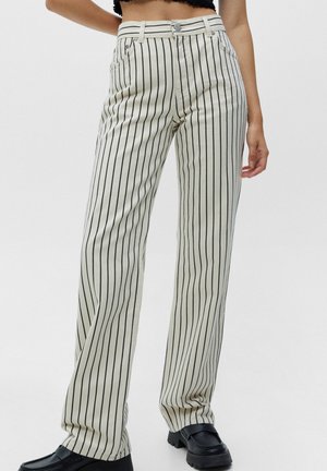 Broek - mottled beige