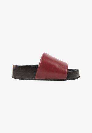 CELINE, Mules - bordeaux
