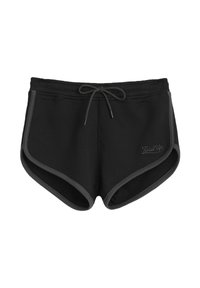 EMBROIDERED TWO-PIECE - Shorts - black