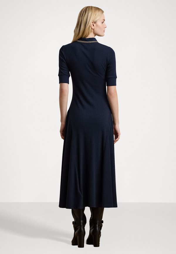 COTTON BLEND POLO DRESS - Jumper dress4