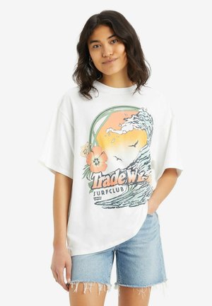 GRAPHIC SHORT STACK TEE VIBRANT BOXY - T-shirts print - ys babytab bright wh