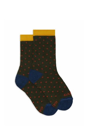 WITH POLKA DOTS - Calze - militare