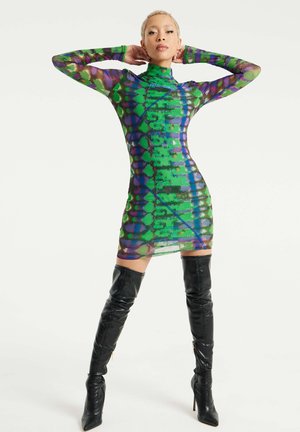 House of Holland ABSTRACT  - Shift dress - green