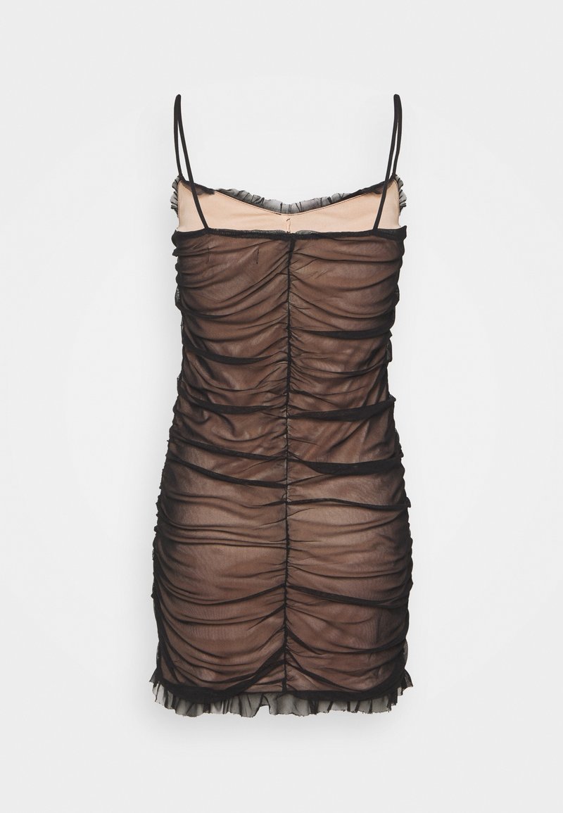mesh sleeve t shirt dress PRISCAVera Layered T-Shirt Dress