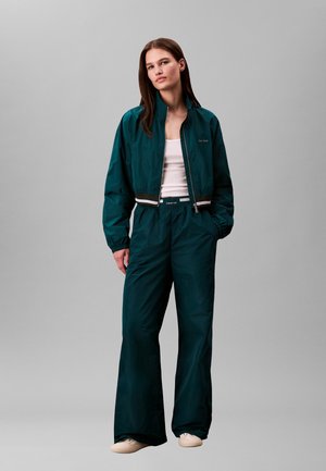 LOGO WAISTBAND  - Pantalon classique - maya blue