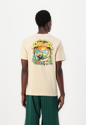 WINKOWSKI BALLER TRIP UNISEX - Print T-shirt - blond wood