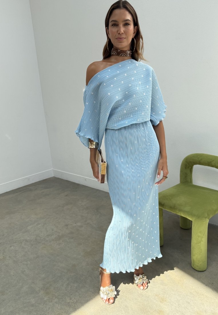 Never Fully Dressed TILLY DRESS - Cocktail dress / Party dress - blue -  Zalando.co.uk