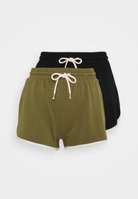 Não selecionado, khaki/black dark