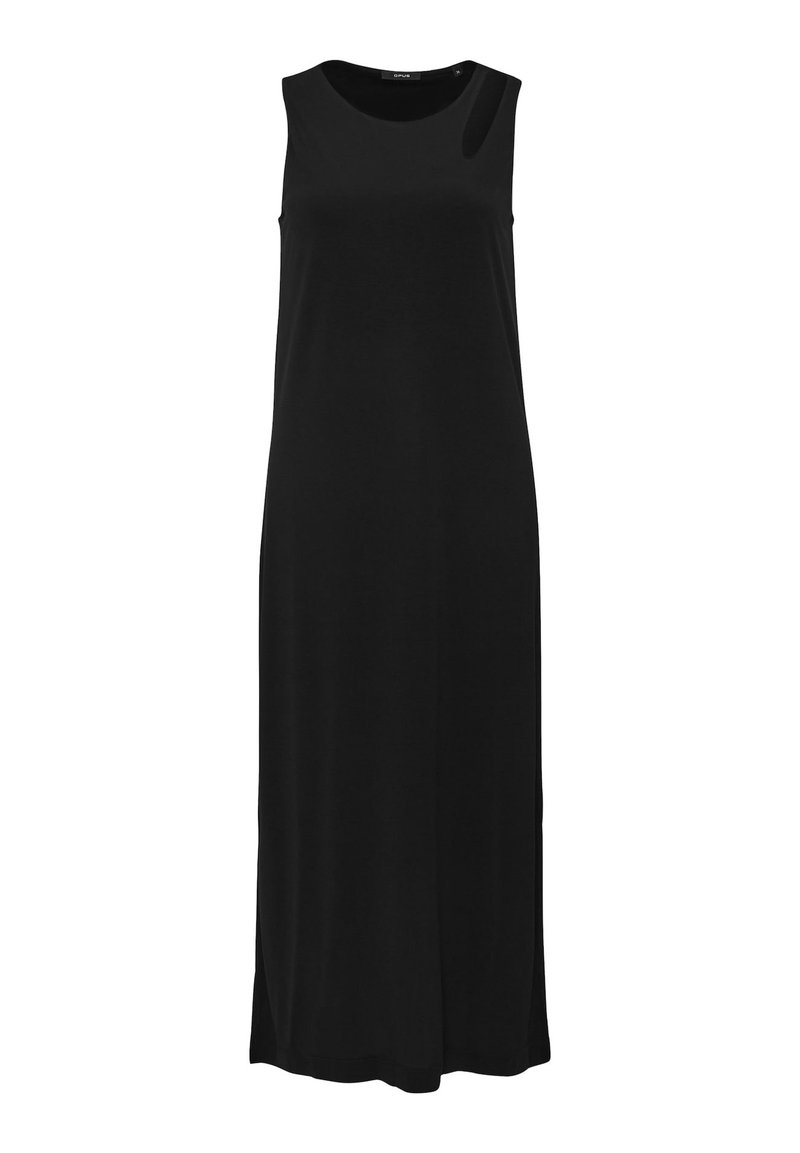 OPUS Jerseykleid schwarz