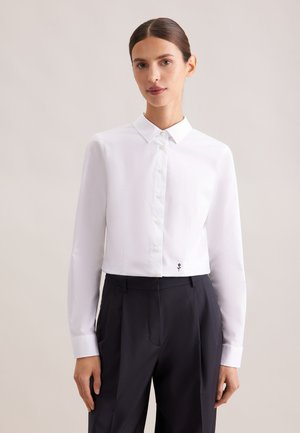 Seidensticker BUSINESS SLIM FIT - Hemdbluse - weiß