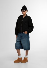 Urban Classics STRUCTURED - Jakna od flisa - black