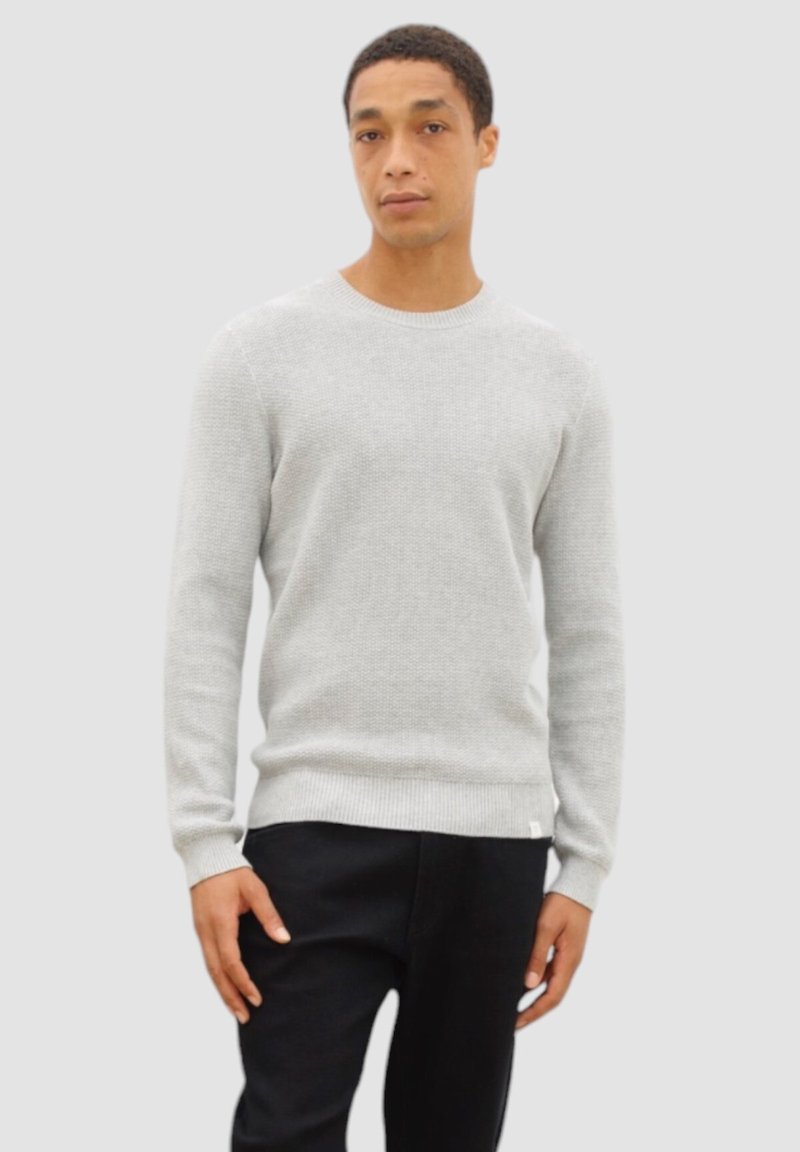 Nowadays Strickpullover - grau meliert