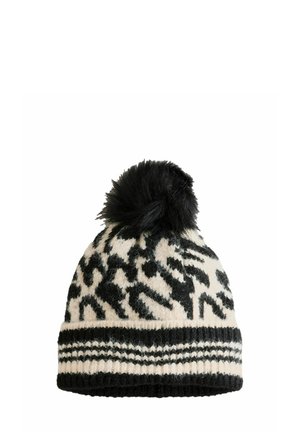 POM  - Huer - black/white animal