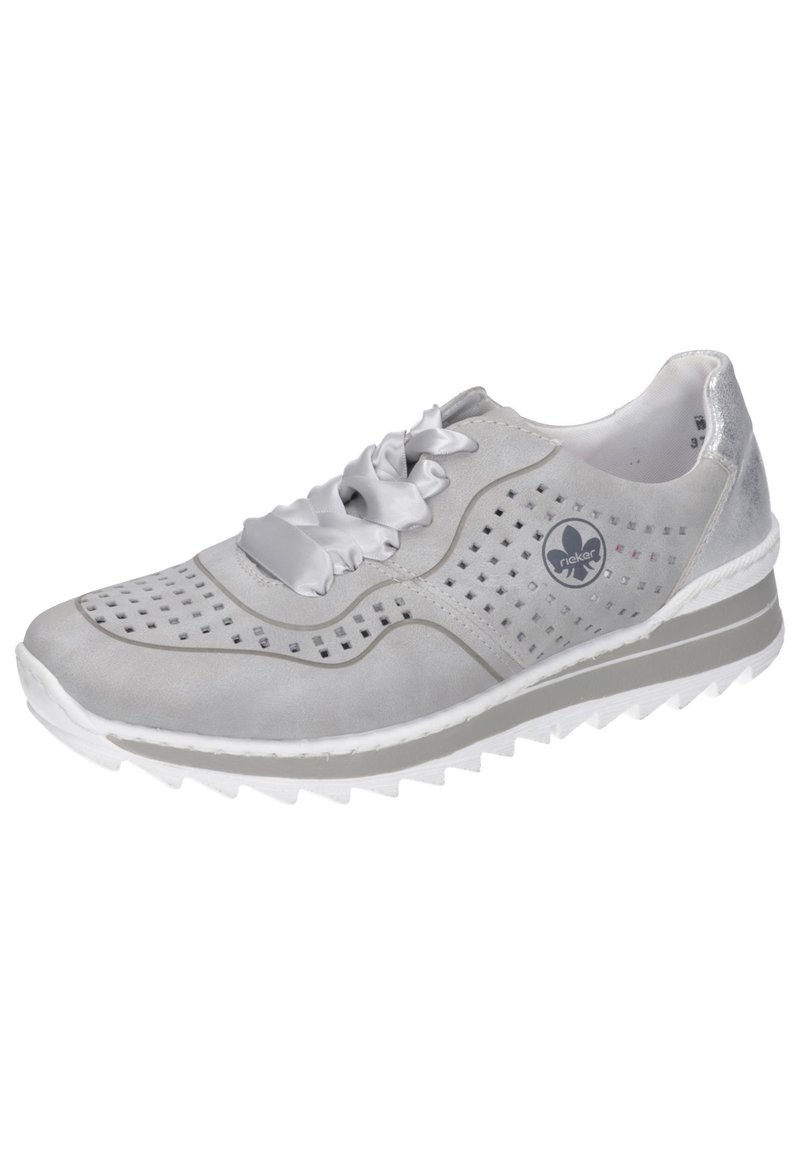 Damen Sneaker low | Rieker Sneaker low cement/ice/hellgrau - QX10092 Damen Sneaker low | Rieker Sneaker low cement/ice/hellgrau - QX10092