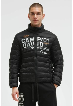 LEICHTE STEPP MIT LOGO PRINT - Winterjacke - black